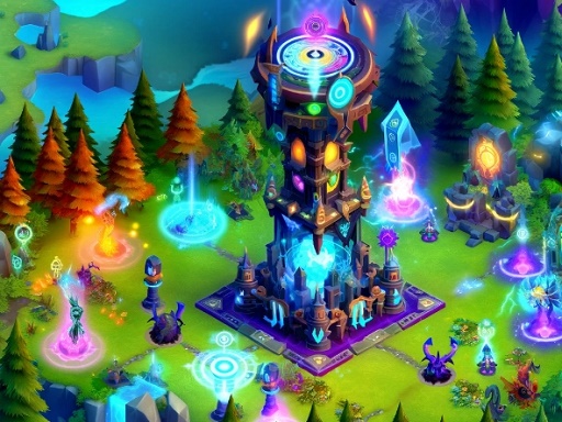 Tower Defense 2D fantastique