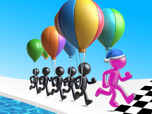 Course de ballons 3D