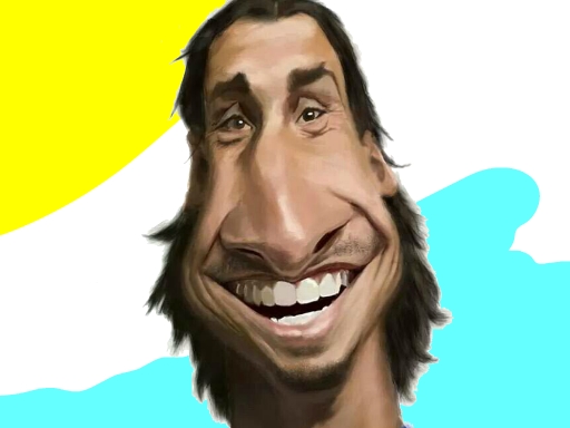 Visage drôle de célébrité LOL