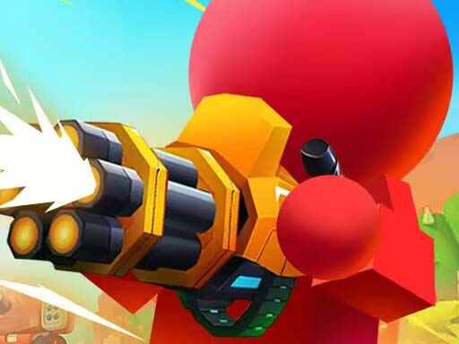 Tir de balles de couleur