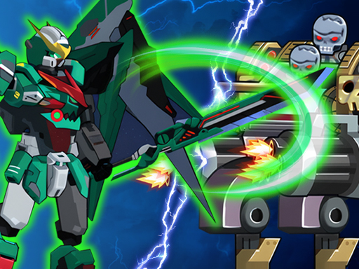 Guerre des robots dinosaures