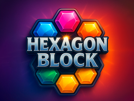 Jeu de puzzle de blocs hexagonaux