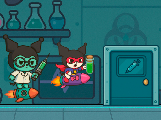 Évasion du laboratoire de Kitty Kuro