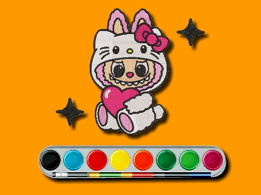 L'aventure de coloriage de Labubu