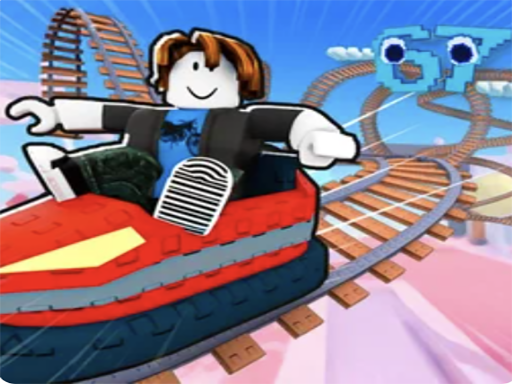 Obby : Grimpez et glissez en wagonnets