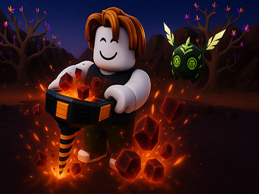 Obby : Creusez jusqu'au centre de la Terre