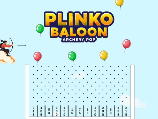 Plinko Ballon Tir à l'arc Pop