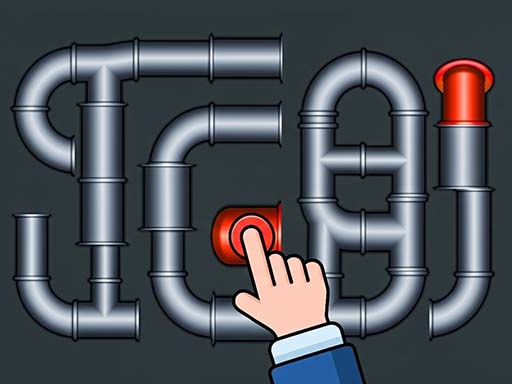 Puzzle de tuyaux du monde du plombier