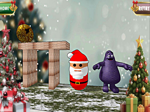 Le Père Noël rencontre Grimace