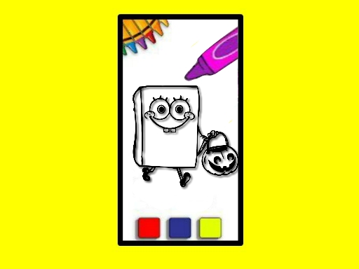 Livre de coloriage d'Halloween SpobgeBob