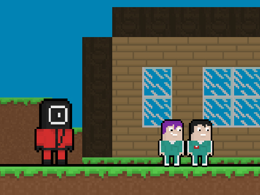 Évasion de calmars dans Blockworld