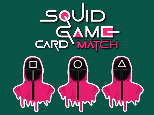 Jeu de cartes mémoire Squid Game