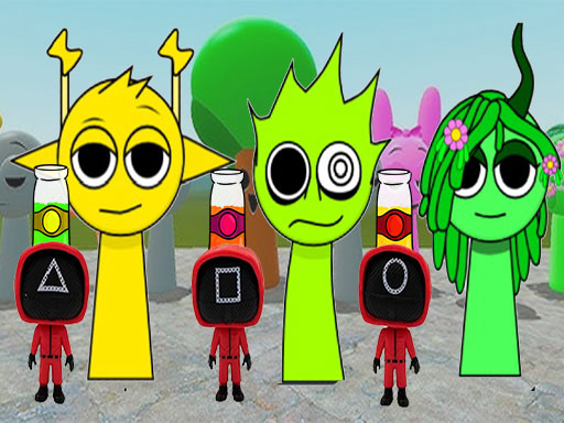 Jeu de tapotement de calmars Sprunki 2