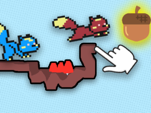 Écureuils, dessinez votre niveau !