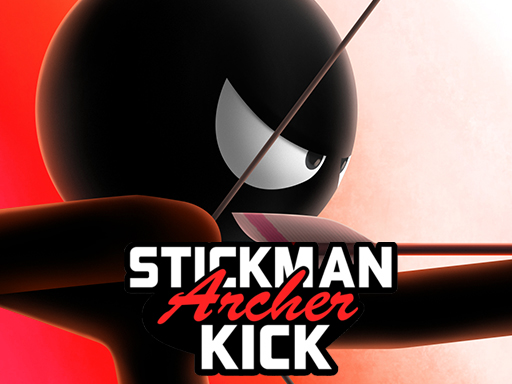 Coup de pied de l'archer Stickman