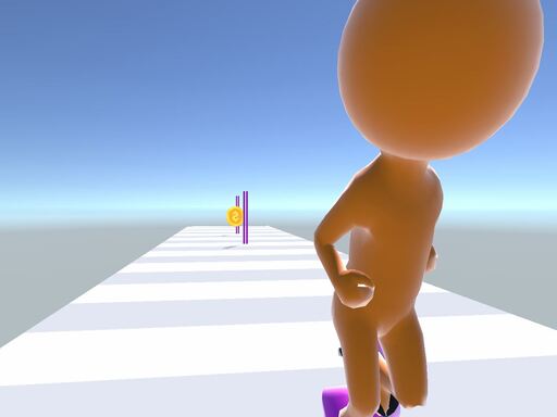 Coureur de talon Stickman