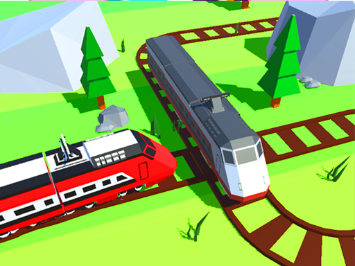 Jeu de puzzle Train 3D