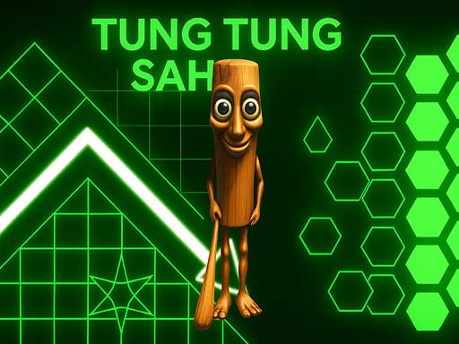 Tung Tung Sahur dans Geometry Dash