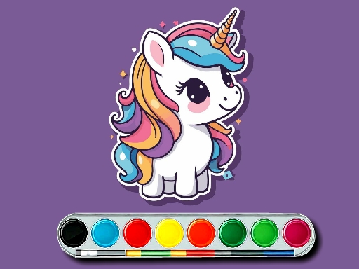 Défi de coloriage de licorne