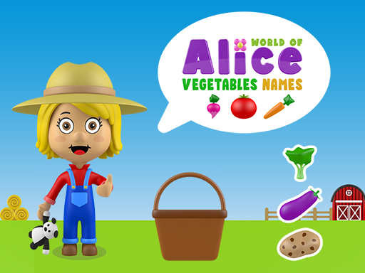 Noms des légumes du monde d'Alice